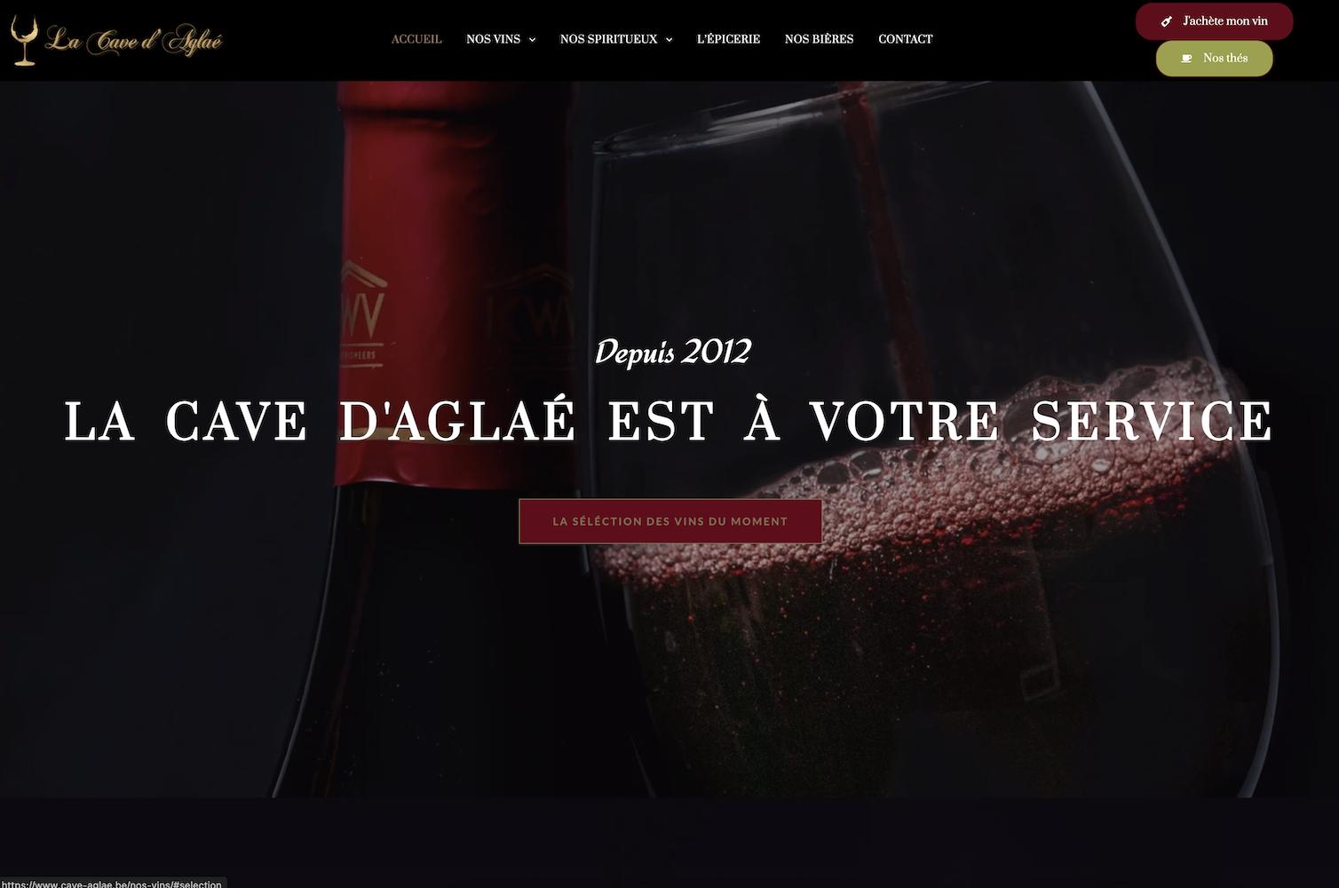 Site cave-aglae.be