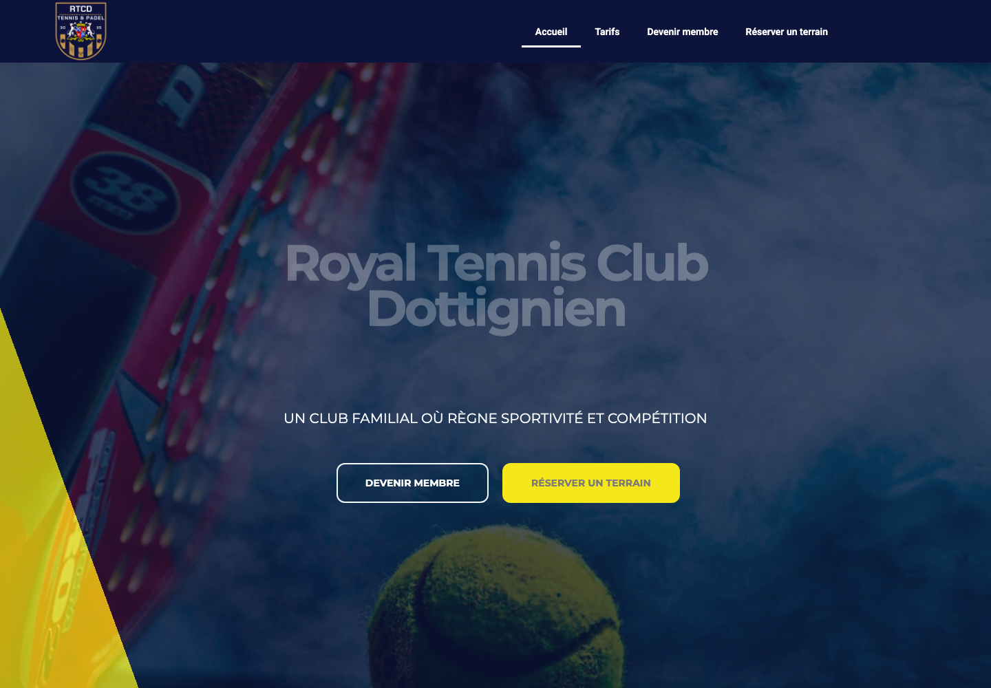 Site tcdottignien.be